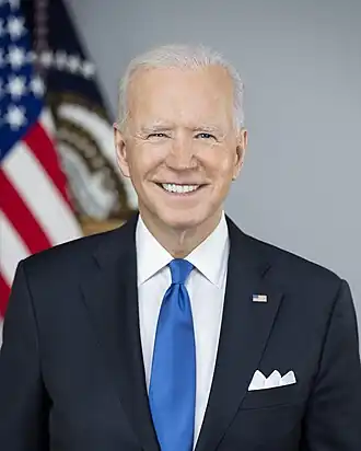 Joe Biden in 2021
