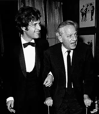 Joe en Jules Dassin in 1970
