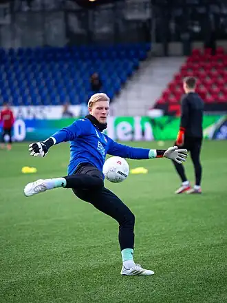 Houweling tijdens opwarming