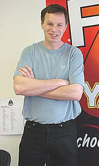 Johan Blom, oprichter.