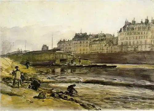 Quai de la Seine (ca. 1862), Museum Boijmans Van Beuningen