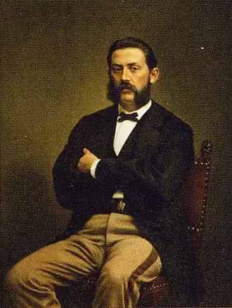Johan Jacob le Fèvre de Montigny (postuum portret gemaakt in 1882 door Johan Heinrich Neuman)