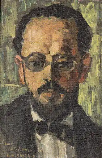 (portret van Tielrooy door Georges Sabbagh)