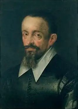 Johannes Kepler zoals geschilderd door Hans von Aachen, ca. 1600-1615