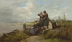 Op de uitkijk (ca. 1880-1890)