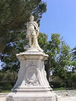 Monument voor Johann Matthias von der Schulenburg op Corfu