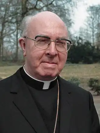 Kardinaal Willebrands in 1982