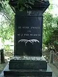Grafmonument van Johannes ter Pelkwijk op Begraafplaats Meppeler-straatweg.