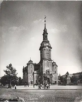 De Johanneskerk na de herbouw in 1894-1897