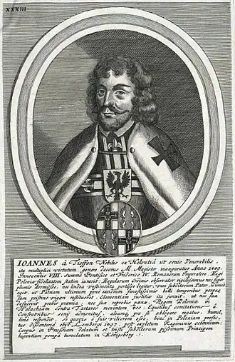 Zeventiende-eeuws portret van Johan van Tiefen