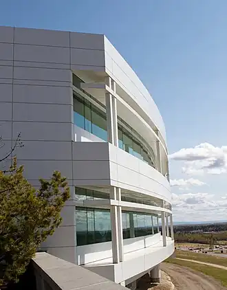 Hoofdkantoor van de universiteit