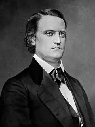 John C. Breckinridge, portret uit 1860