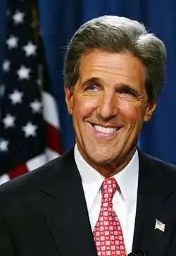 Senator John Kerry uit Massachusetts Democratische Partij