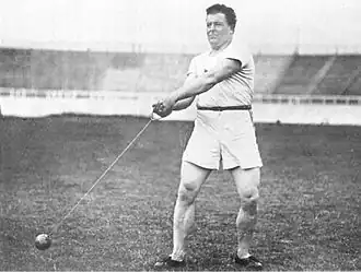 John Flanagan op de Olympische Spelen van 1908