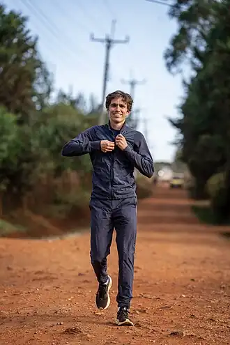John Heymans in Iten (Kenia) in 2022.
