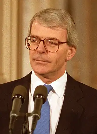 John Major in 1993