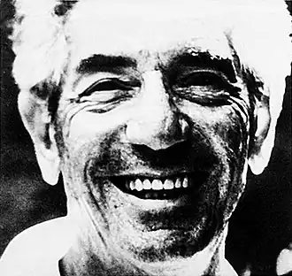 John Marley in 1968, op de poster bij de film Faces