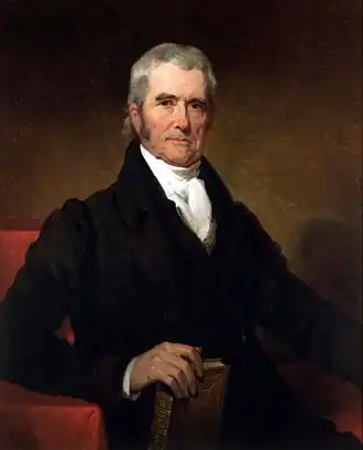 Portrait John Marshall, ca. 1832