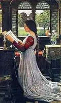 The Missal John William Waterhouse 20e eeuw
