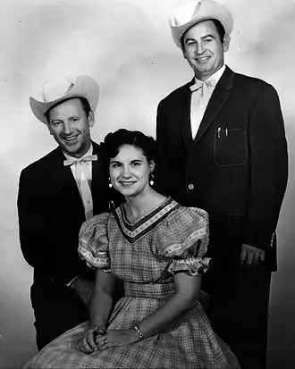 Johnnie Wright, Kitty Wells en Jack Anglin