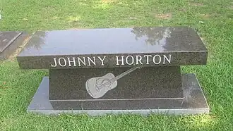 Graf van Johnny Horton