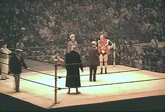 Valentine vs. Dory Funk Jr. in 1973