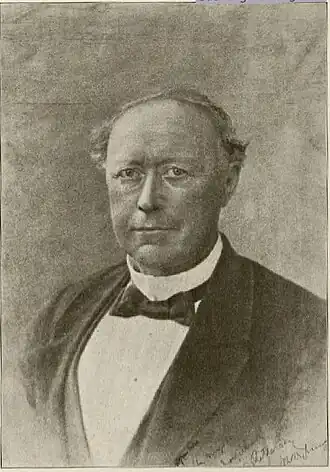 Dr. Joh. Dyserinck naar de crayontekening van A.M. van Velse