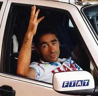 Jon Unzaga tijdens de Ronde van Frankrijk 1993