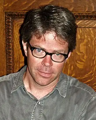 Franzen at the 2008 Brooklyn Book Festival.