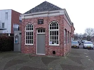 Het voormalige joodse schooltje in Leek, nu museum