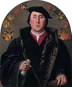 Portret van Joost Aemsz. Van der Burch, 1541, The Phoebus Foundation