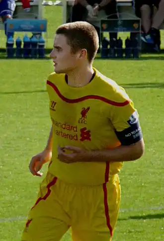 Jordan Rossiter in 2014