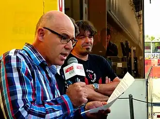 Tarrés (links) in 2014