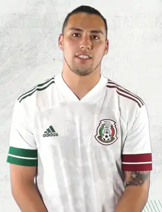 Sánchez in 2020 als speler van Mexico