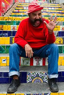 Kunstenaar Jorge Selarón