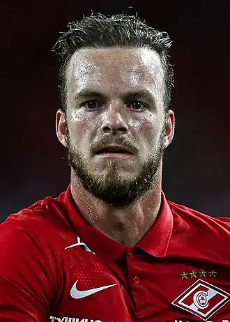 Hendrix in 2021 bij Spartak Moskou