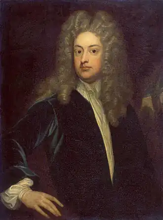 Portret Joseph Addison door Sir Godfrey Kneller