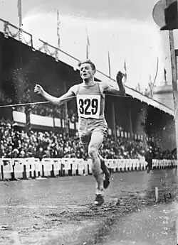 Joseph Guillemot, goud op de 5.000 m