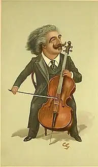 Karikatuur in Vanity Fair, 1897