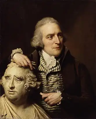 Beeldhouwer Joseph Nollekens (ca. 1797)