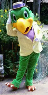 Joe Carioca in het Walt Disney World Resort