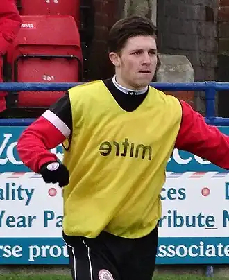 Windass in 2014 als speler van Accrington Stanley