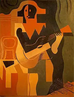 Harlequin with Guitar, 1919