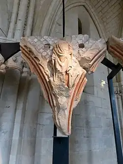 Boogzwikken, doksaal van de kathedraal van Bourges