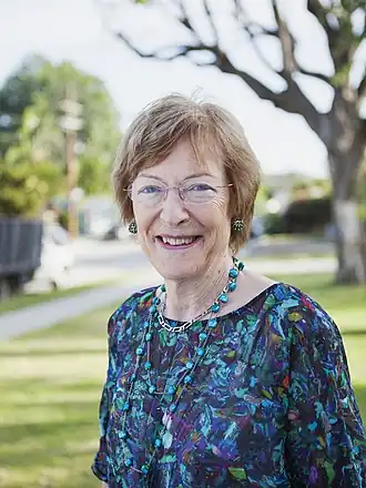 Judith Herrin in 2016, gefotografeerd door Jussi Puikkonen