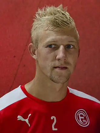 Koch in 2016 als speler van Fortuna Düsseldorf