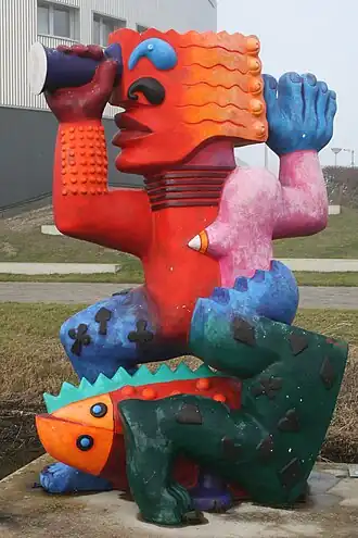 Kunstwerk van Briels in Julianadorp