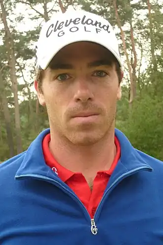 Julien Guerrier op de KLM Open 2010