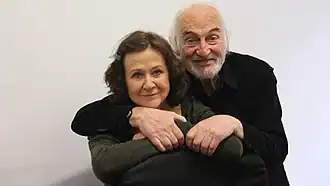 Julieta Serrano en Héctor Alterio in 2011