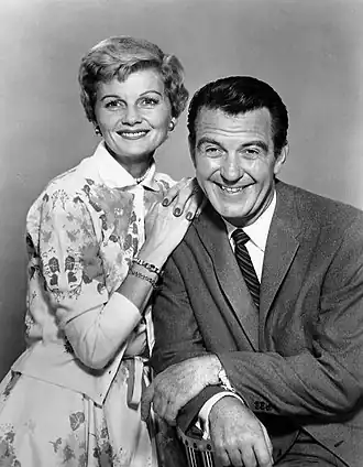 Barbara Billingsley en Hugh Beaumont in Leave It to Beaver